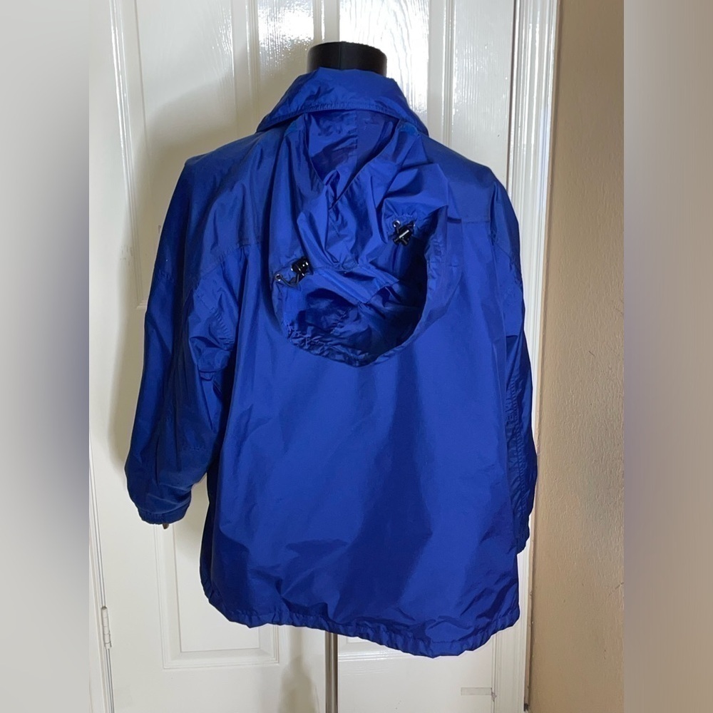 Pepsi Cola Jacket Adult XLarge Navy Full Zip Hooded Lined Aramark Uniform Coat - Picture 4 of 12